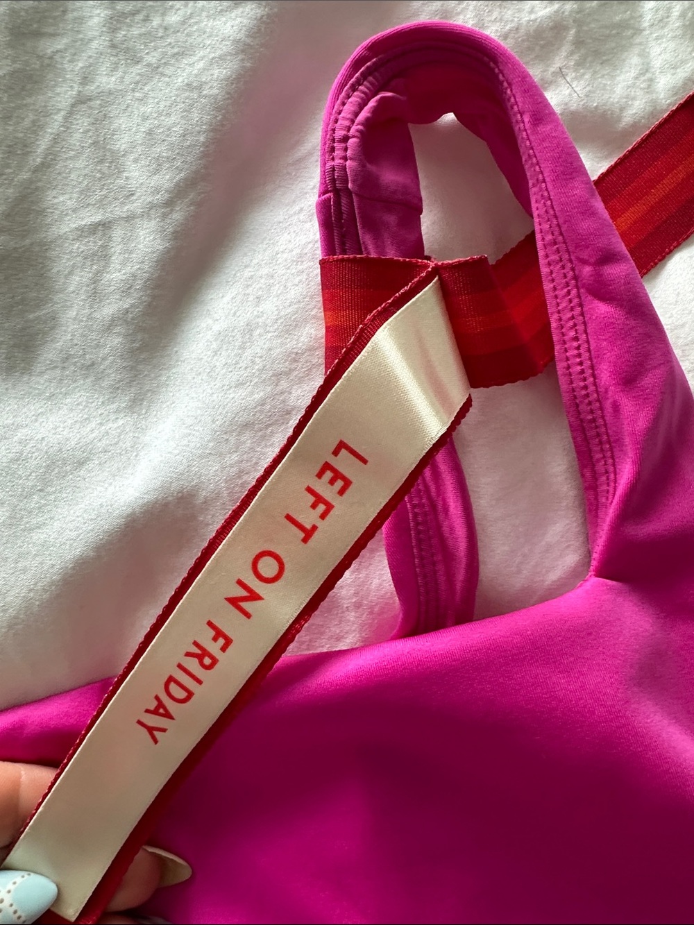 Left On Friday Hot Pink Streamline Suit - Picture 5 of 7